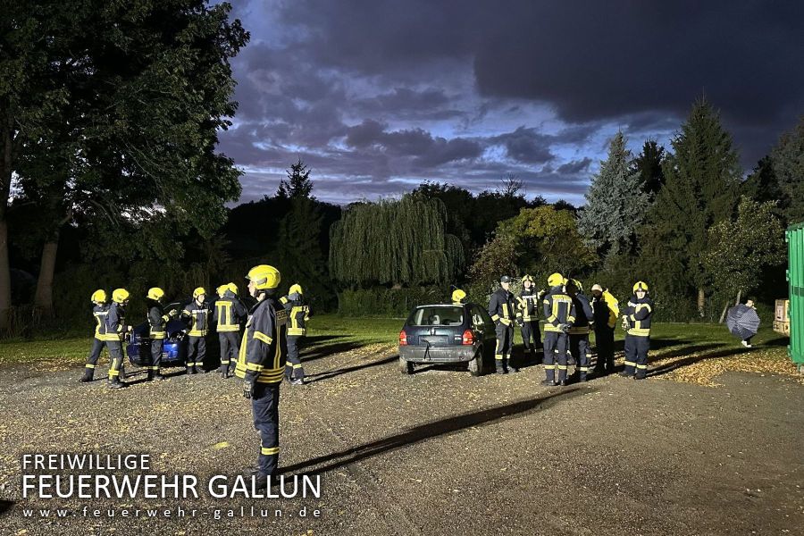 Ausbildung mit der Feuerwehr Mittenwalde